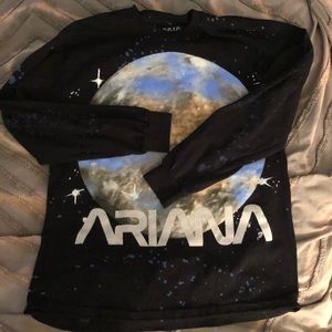 Ariana Grande Lollapalooza Splatter Long Sleeve